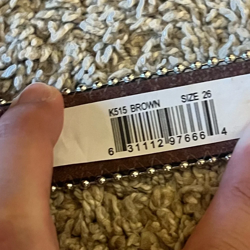 Rhinestone Embellished Belt